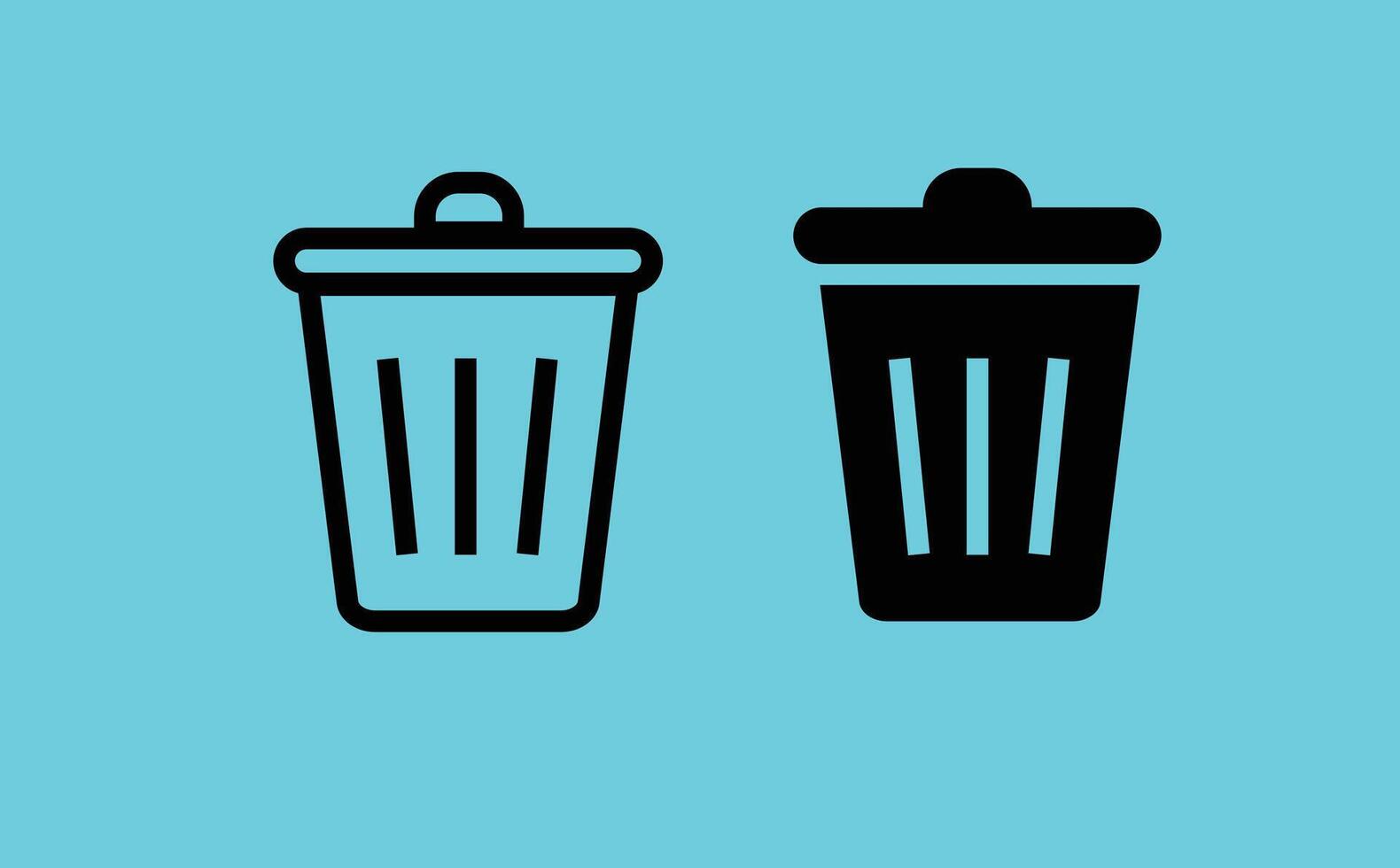 Download Waste Bin Icon And Graphic Resource vector
