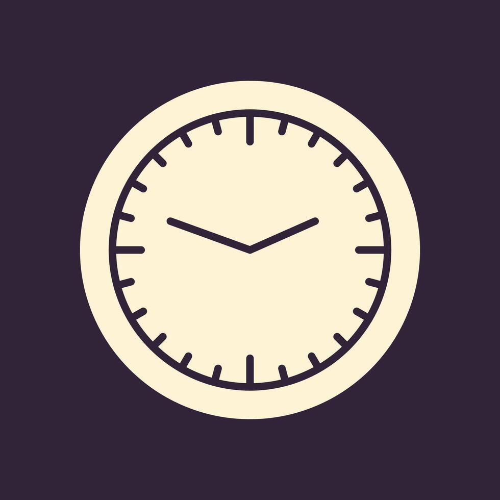 Clock Office trendy artwork glorious abstract illustration colorful useable design vector