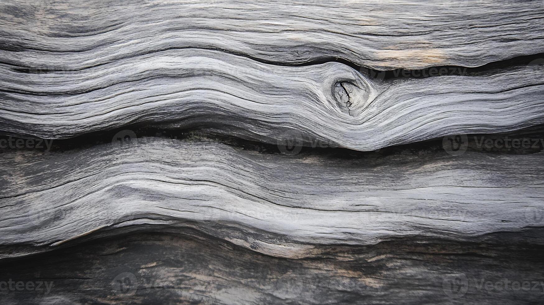 Muted gray driftwood texture with subtle grain patterns and a smooth photo