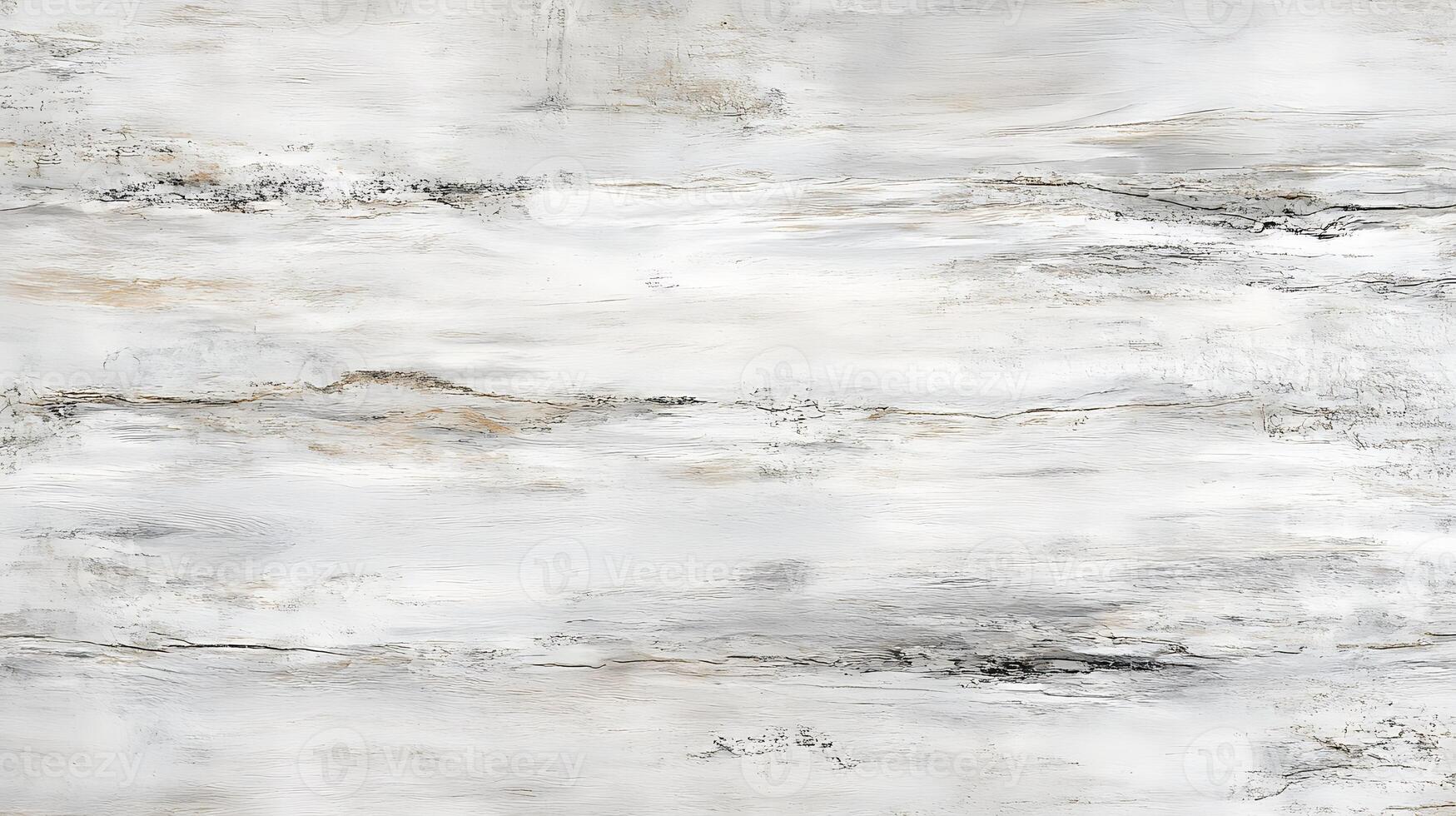 Smooth whitewashed wood planks with subtle grain texture, creating a clean and airy minimalist background photo