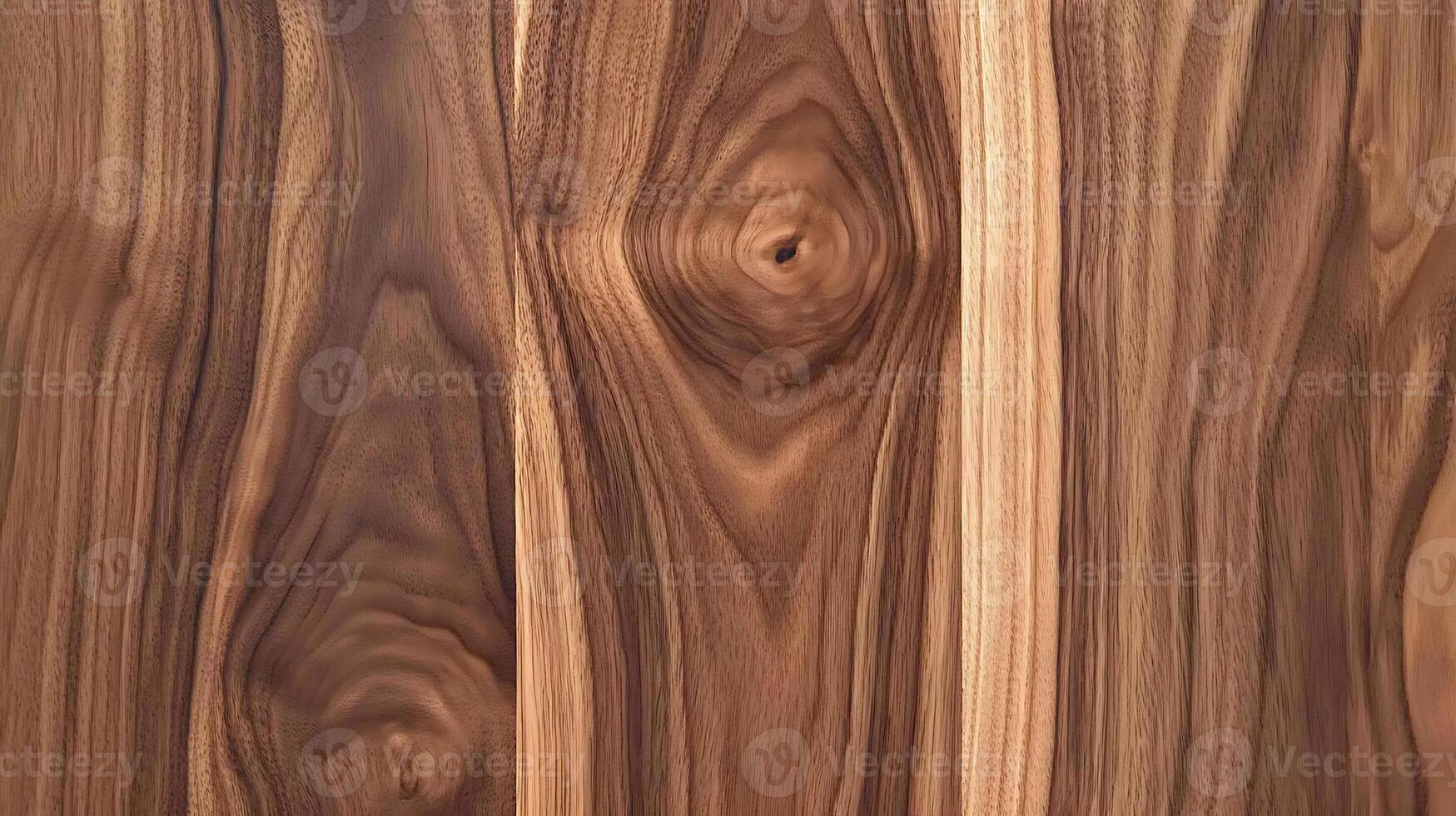 Dark walnut wood texture with fine, linear grain for a modern and elegant minimalist aesthetic photo
