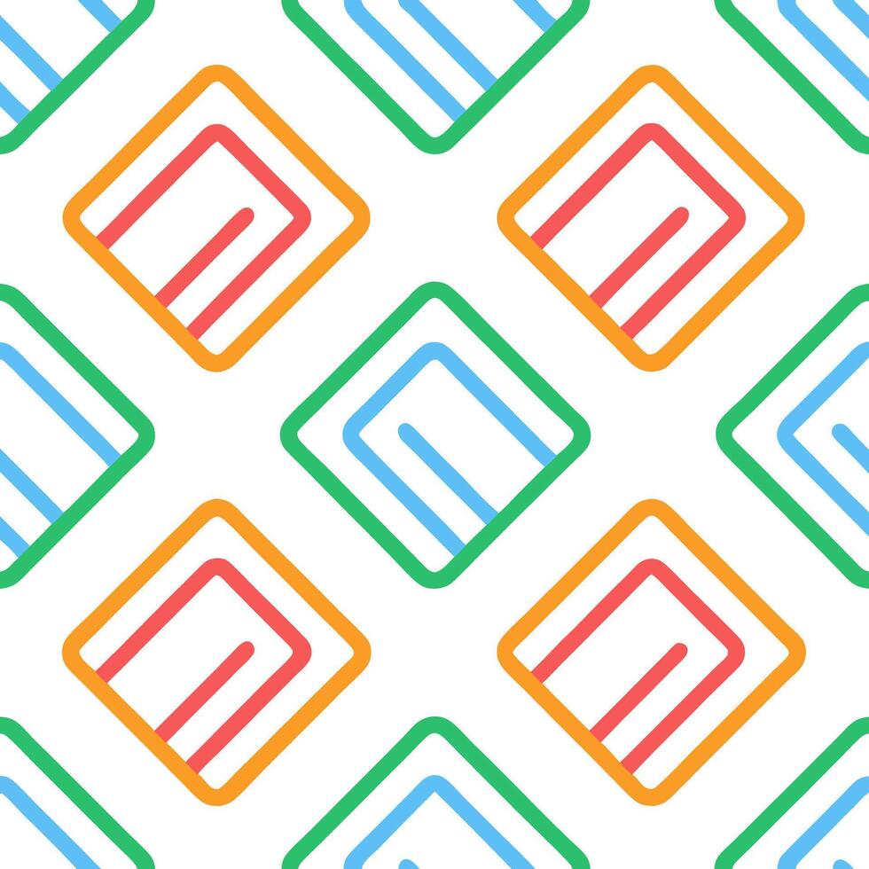 Colorful Line and Shape Rainbow Patterns cute beautiful hand drawn colorful line pattern art illustration vector
