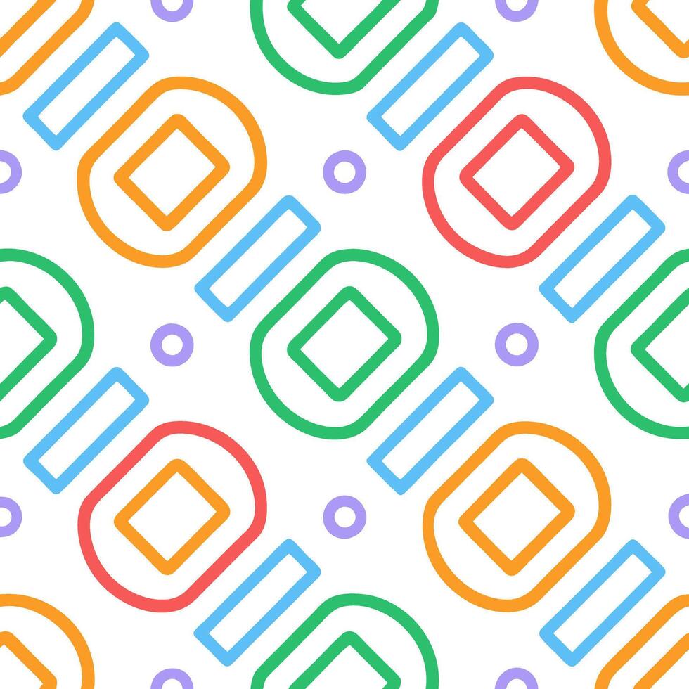 Adorable Hand-Drawn Rainbow Patterns with Geometric Charm cute beautiful hand drawn colorful line pattern art illustration vector