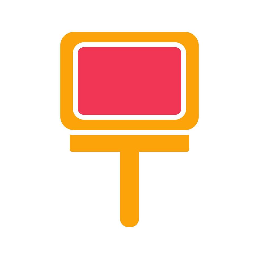 Billboard Icon Design vector