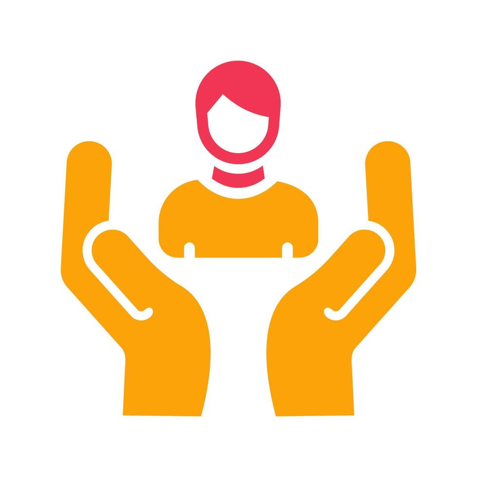 Employee Insurance Icon Design vector