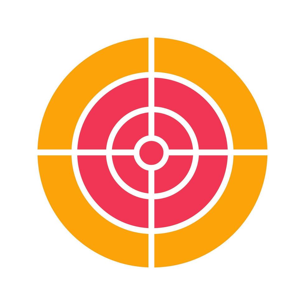 Target Icon Design vector