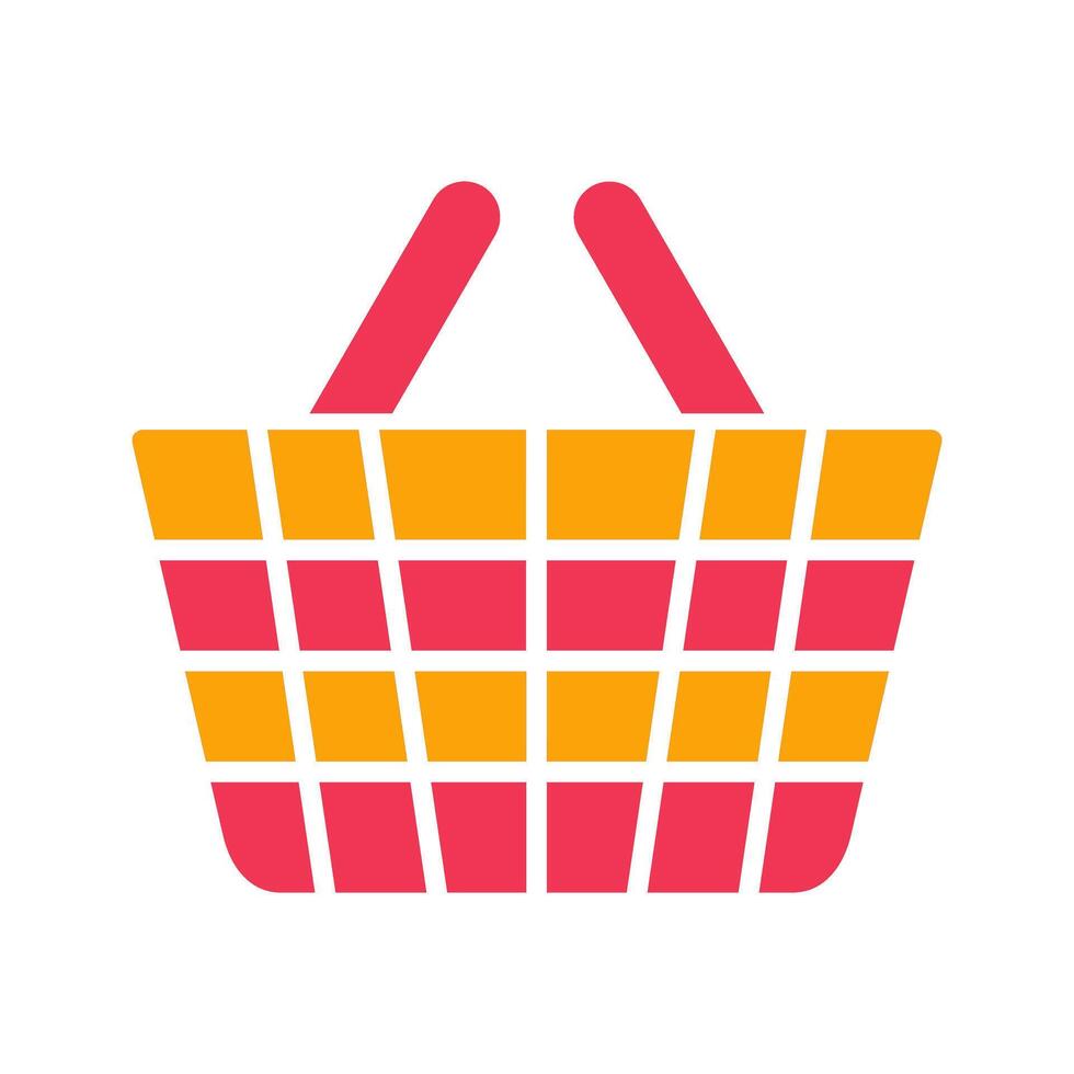 Shopping Basket Icon Design vector