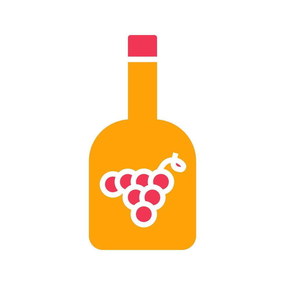 Wine Grapes Icon Design vector