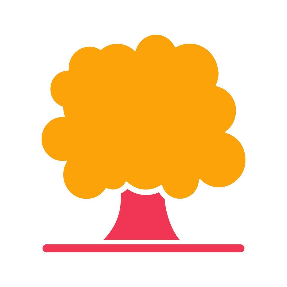 Deciduous Tree Icon Design vector