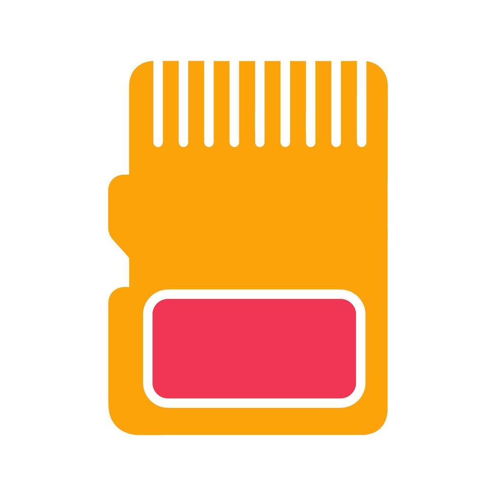 Memory Cards Icon Design vector