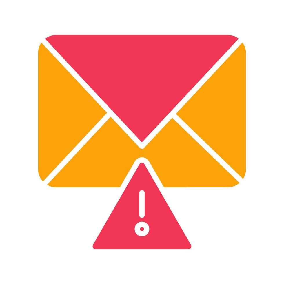 Message Alert Icon Design vector