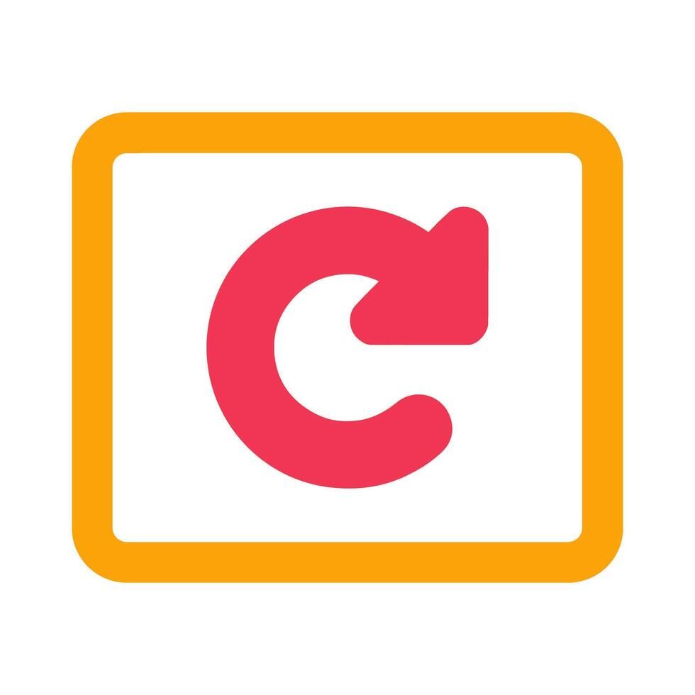 Refresh Symbol Icon Design vector