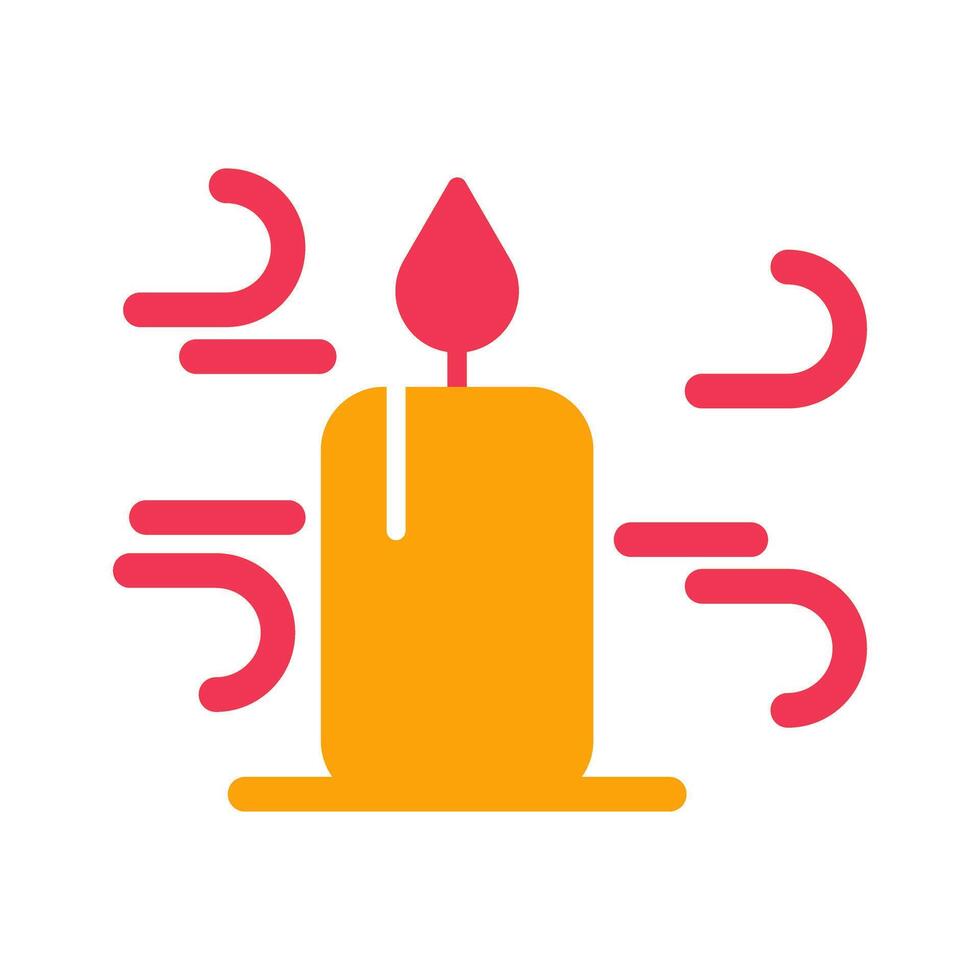Blowing Candles Icon Design vector
