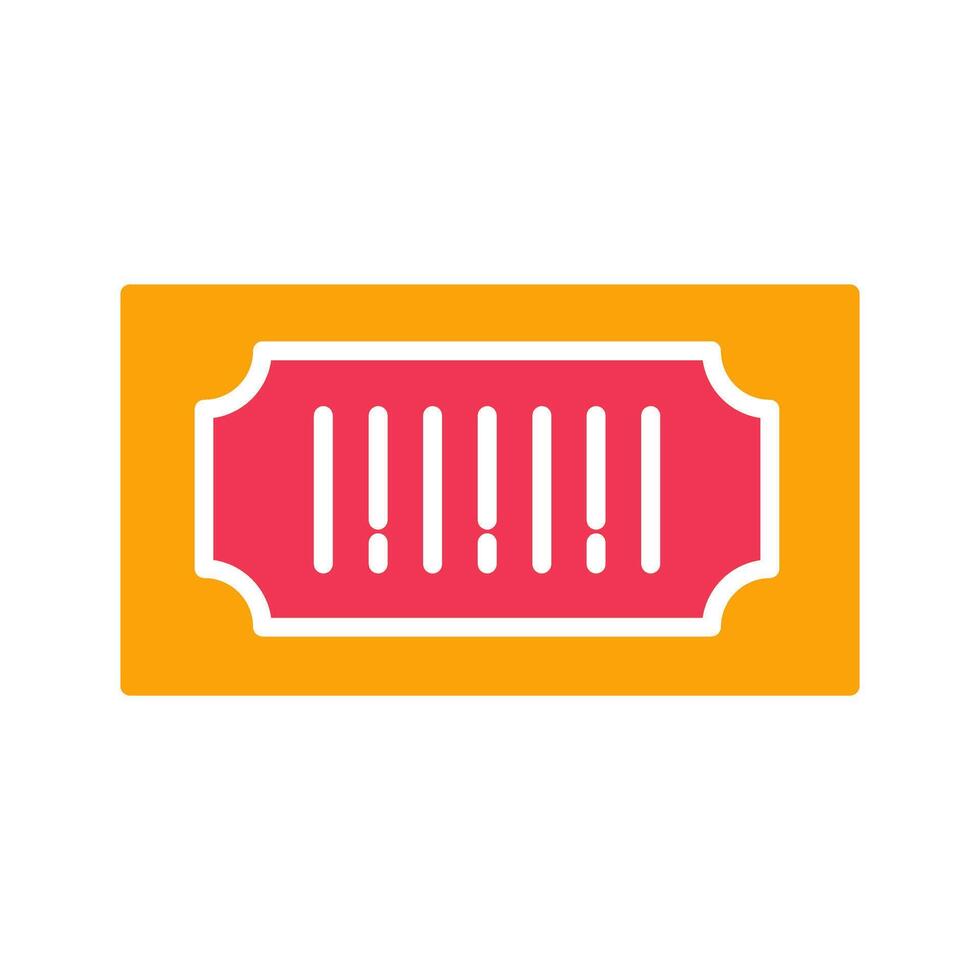 Barcode Price Icon Design vector