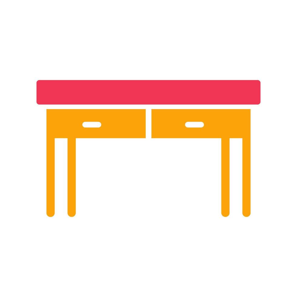 Table Icon Design vector