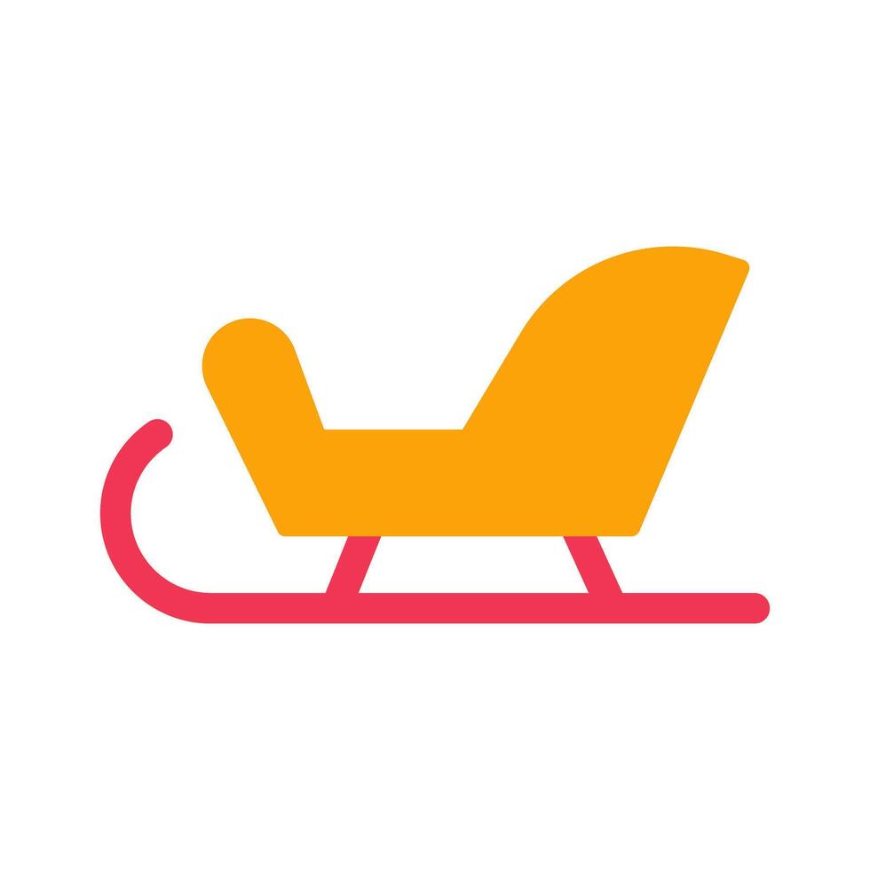 Sleigh Icon Design vector