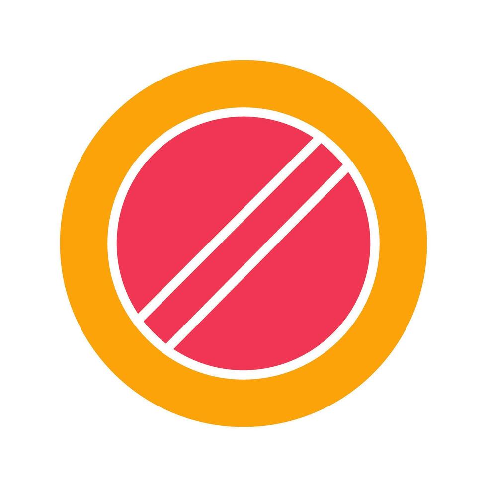 Forbidden Icon Design vector