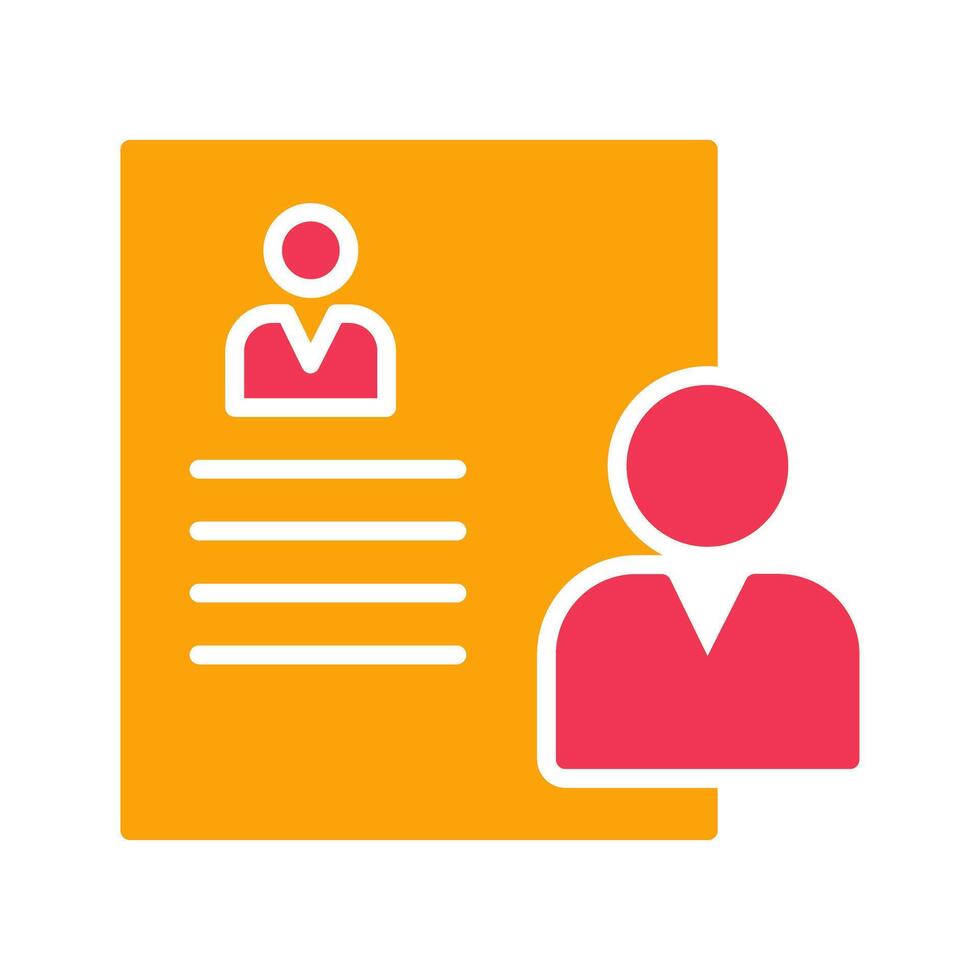 HR Policy Icon Design vector