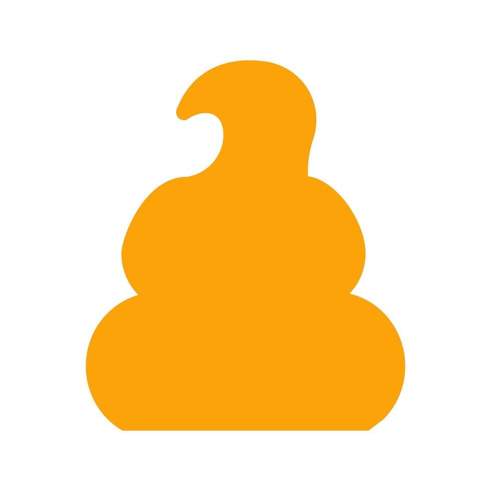 Pile of Poo Icon Design vector