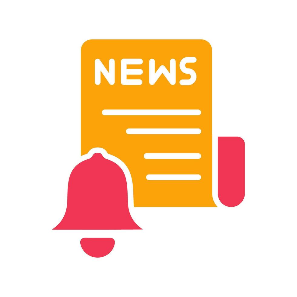 News Update Icon Design vector