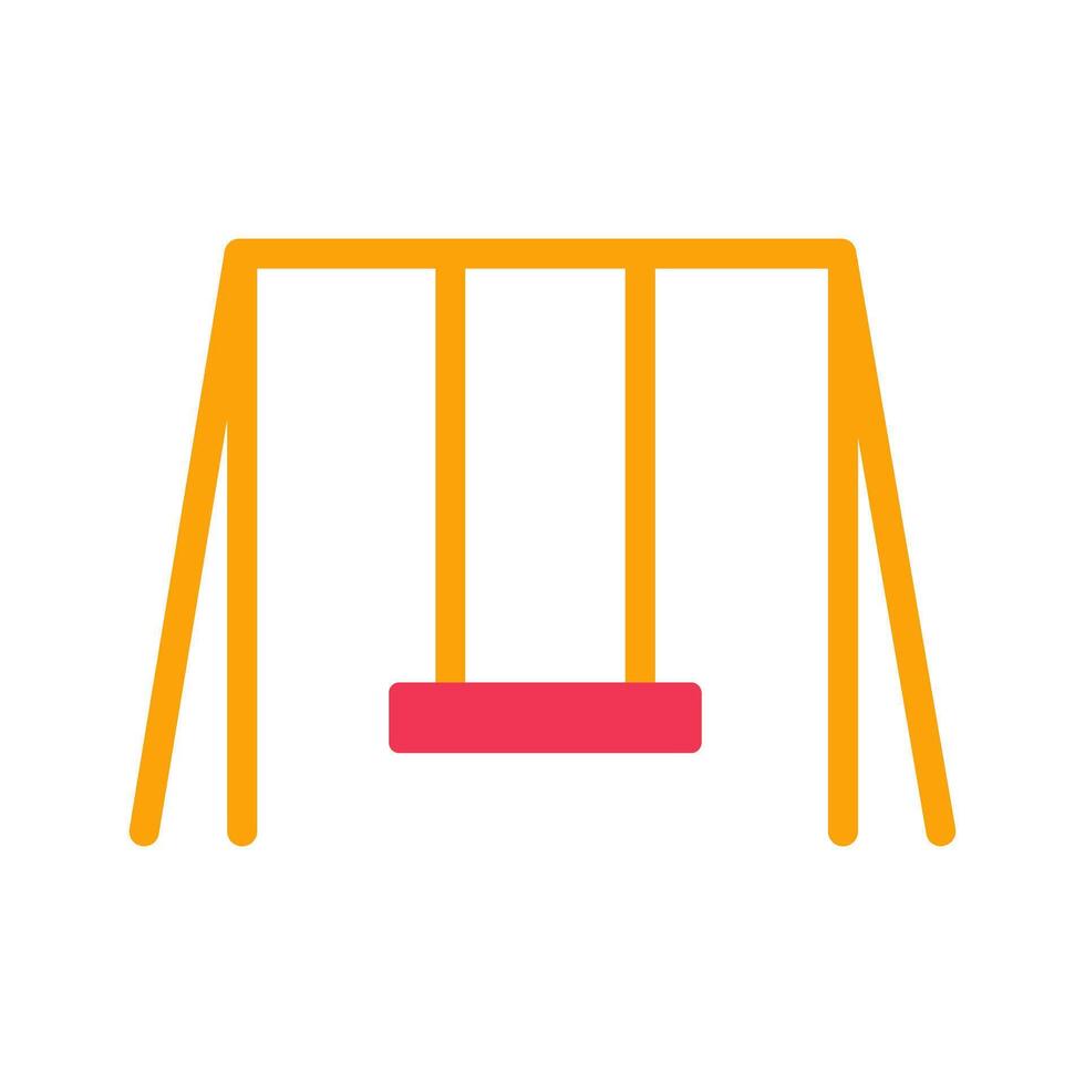 Swing Time Icon Design vector
