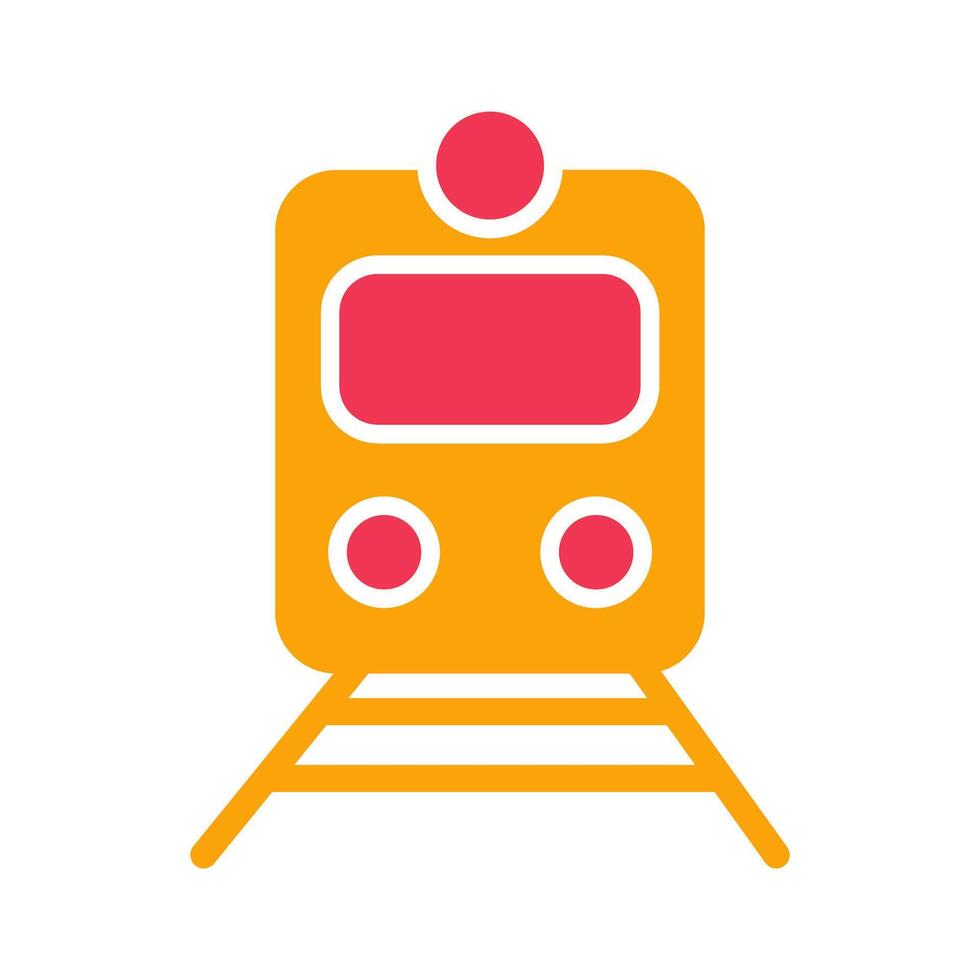 Railway Car Icon Design vector
