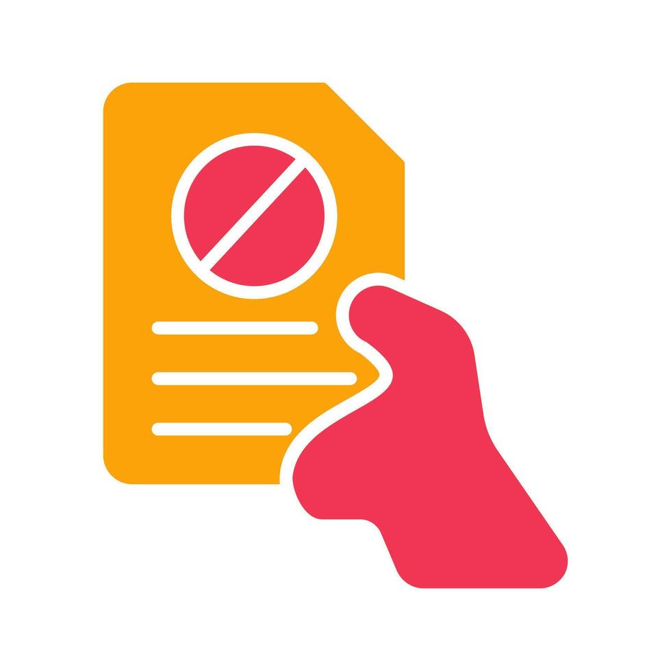 Resignation Icon Design vector