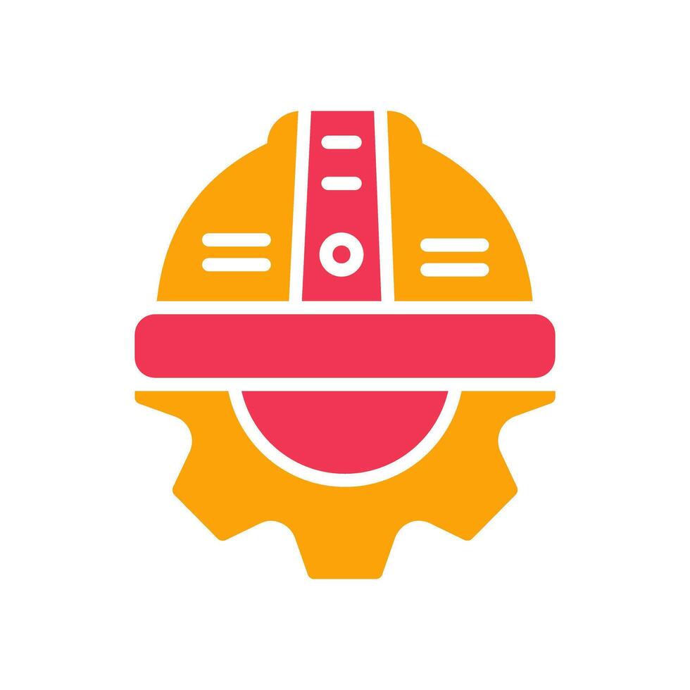 Workplace Safety Icon Design vector