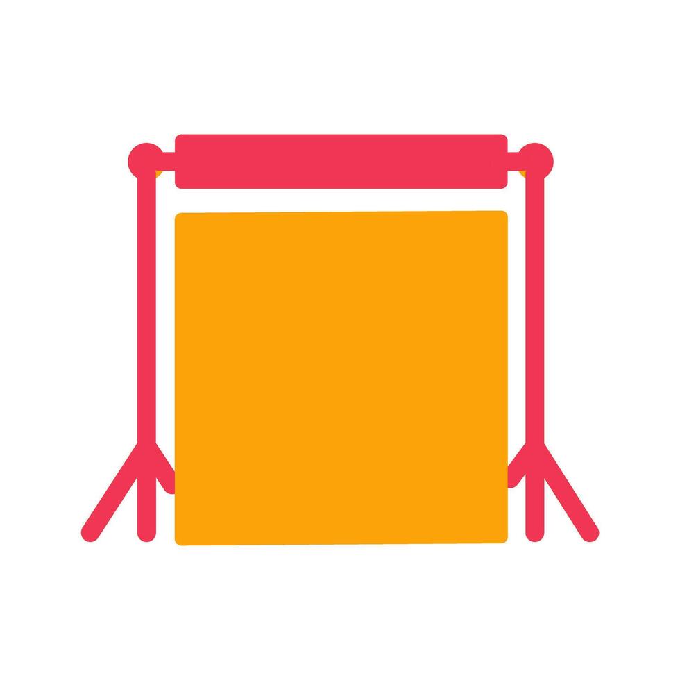 Photography Backdrops Icon Design vector