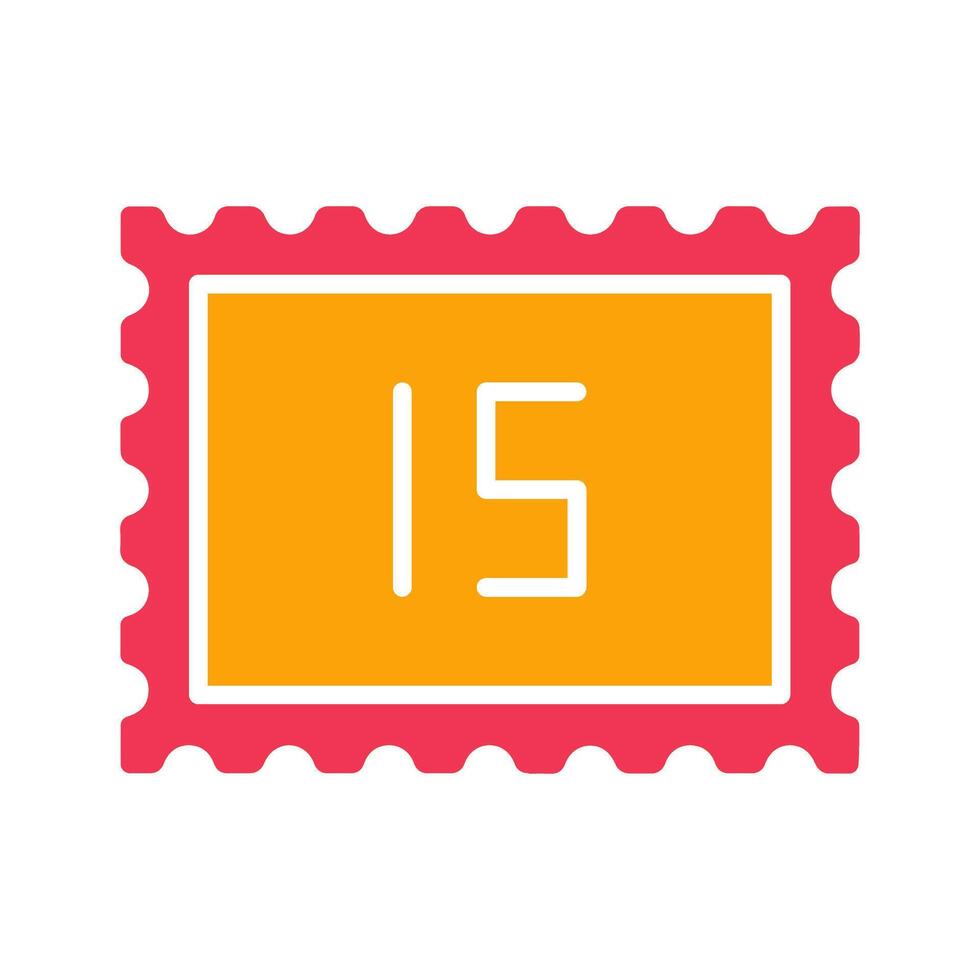 Postage Due Icon Design vector