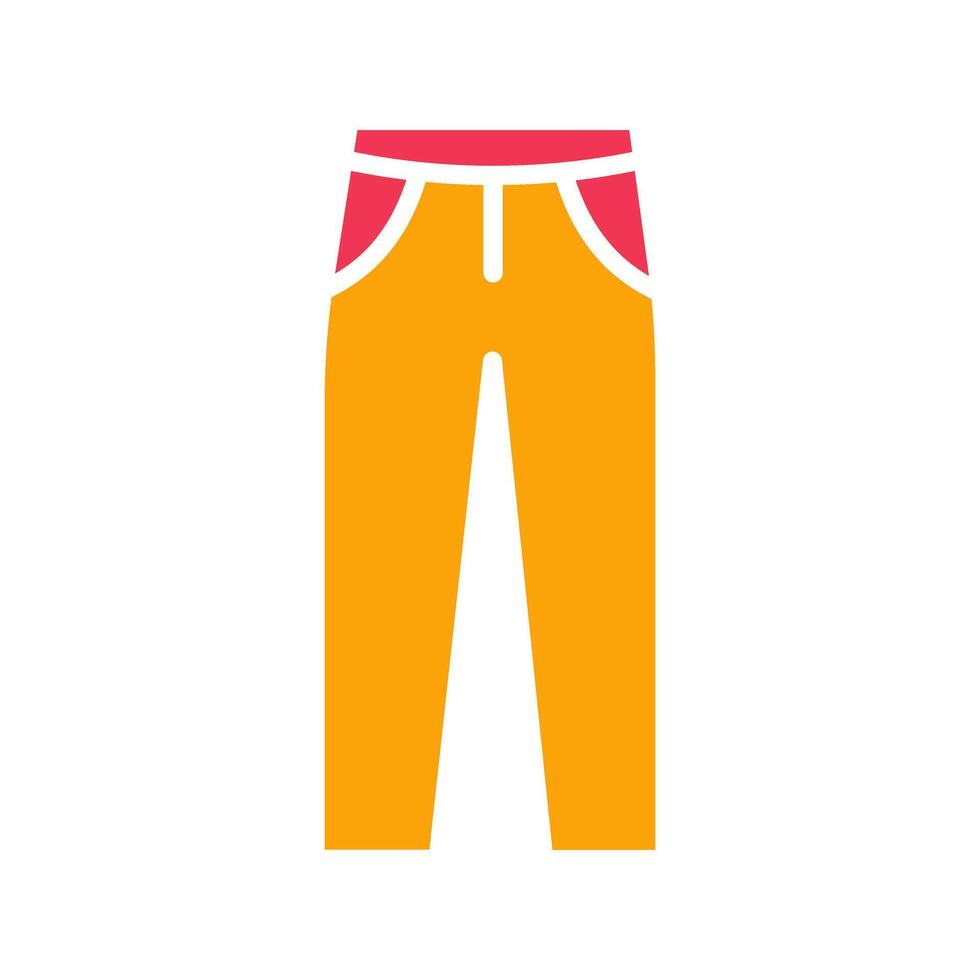 Pants Icon Design vector
