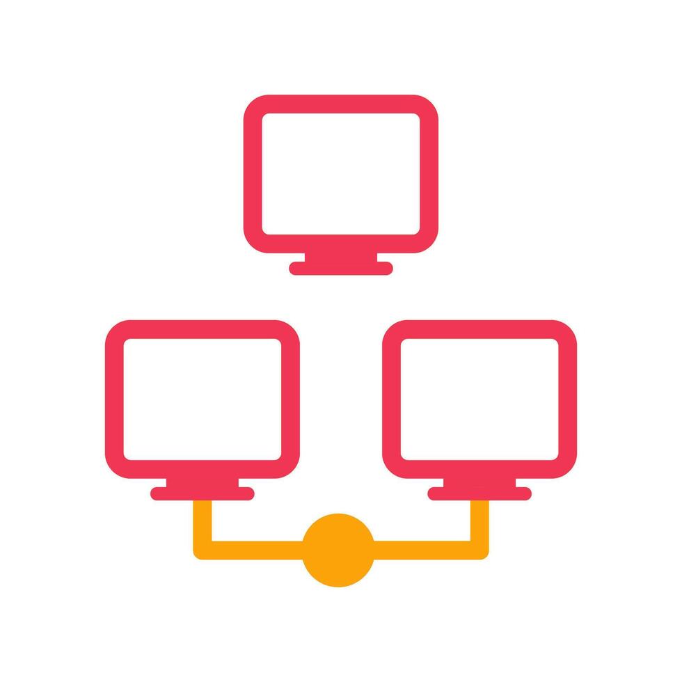 Support Network Icon Design vector
