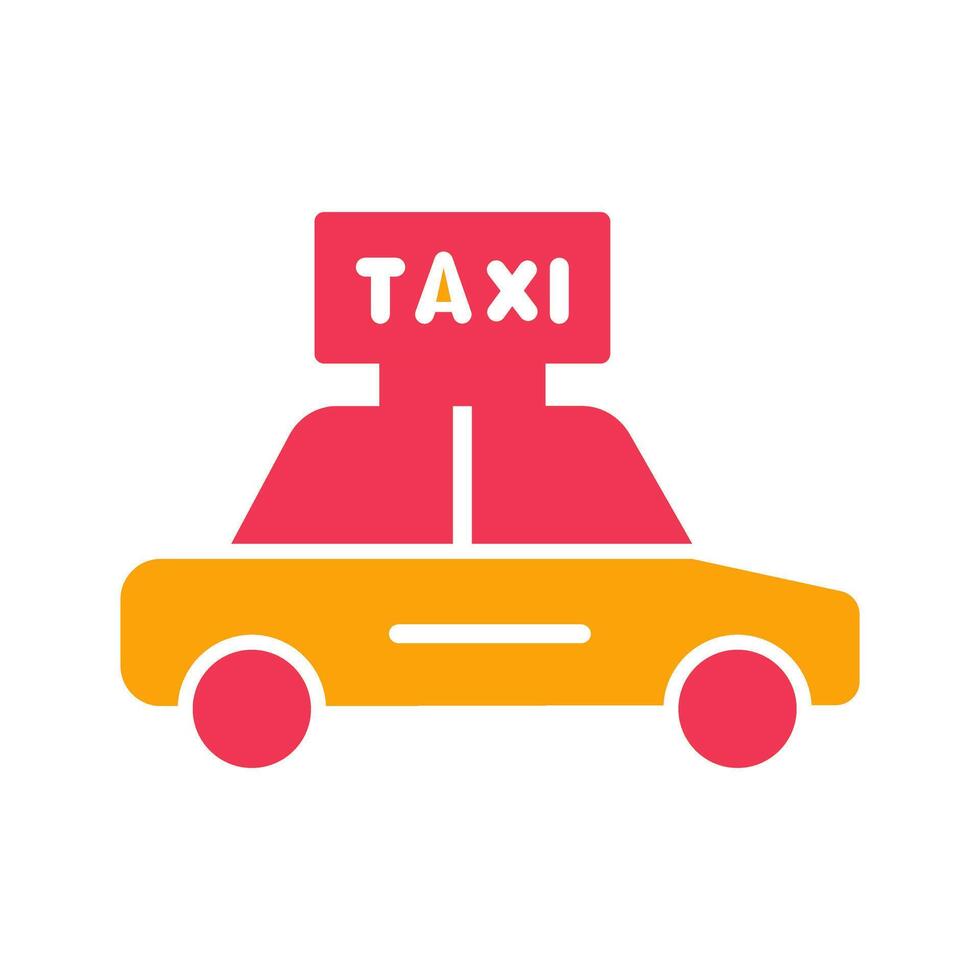 Taxi Icon Design vector