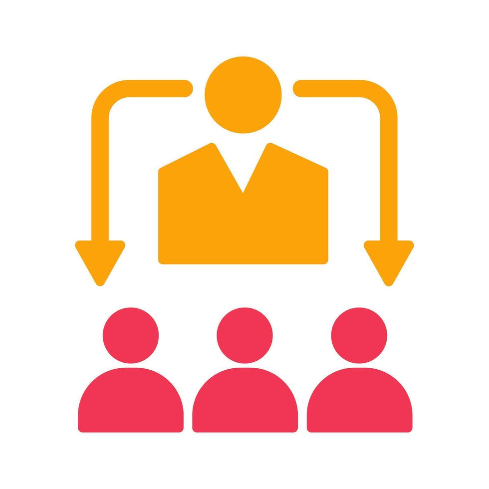 HR Technology Icon Design vector