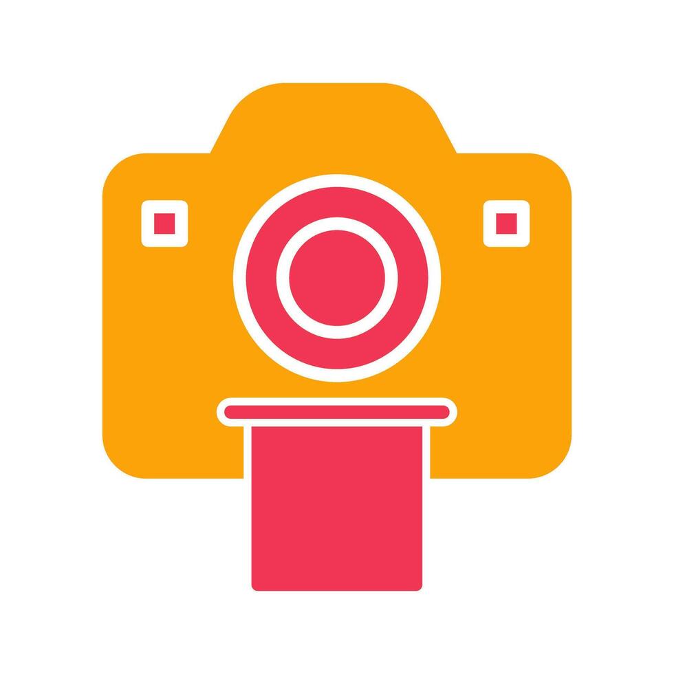 Polaroid Photos Icon Design vector