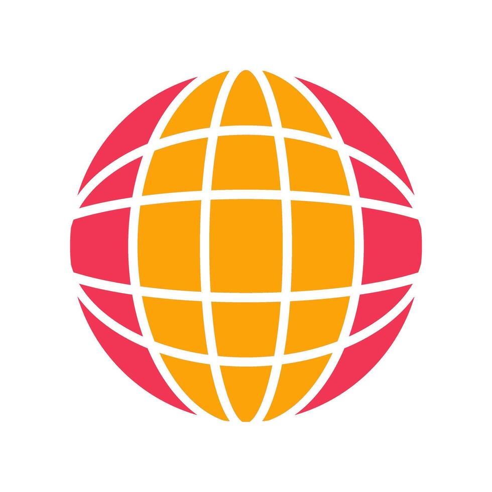 Globe Icon Design vector