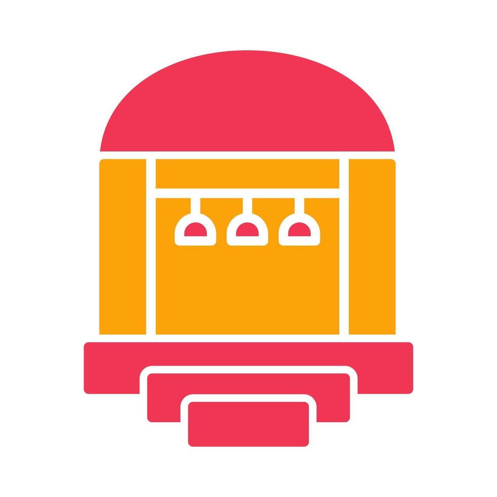 Party Venue Icon Design vector