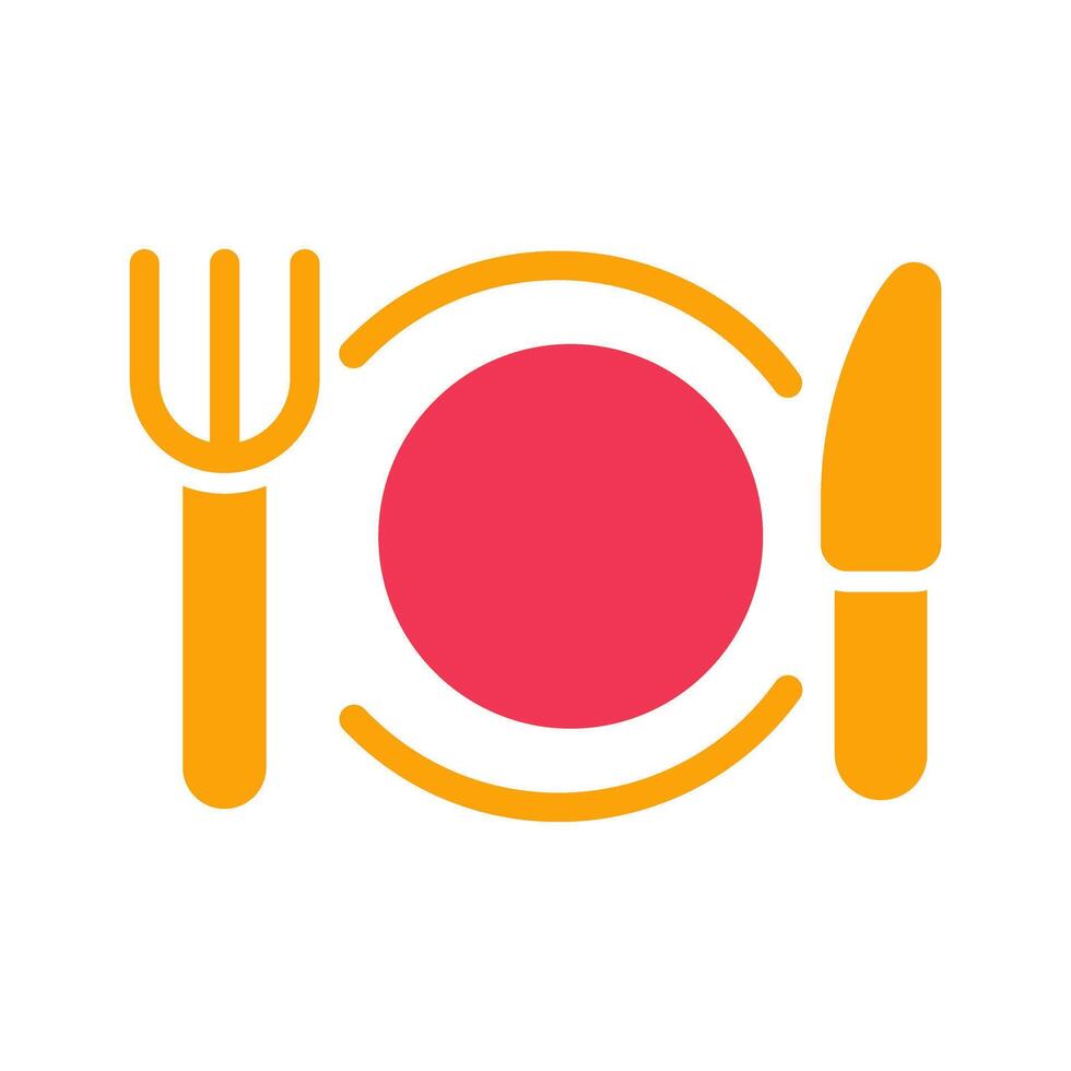 Special Meal Icon Design vector