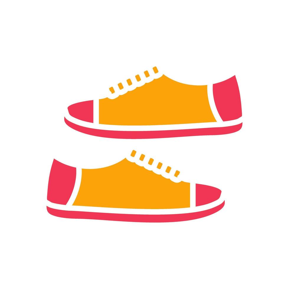 Toddler Shoes Icon Design vector