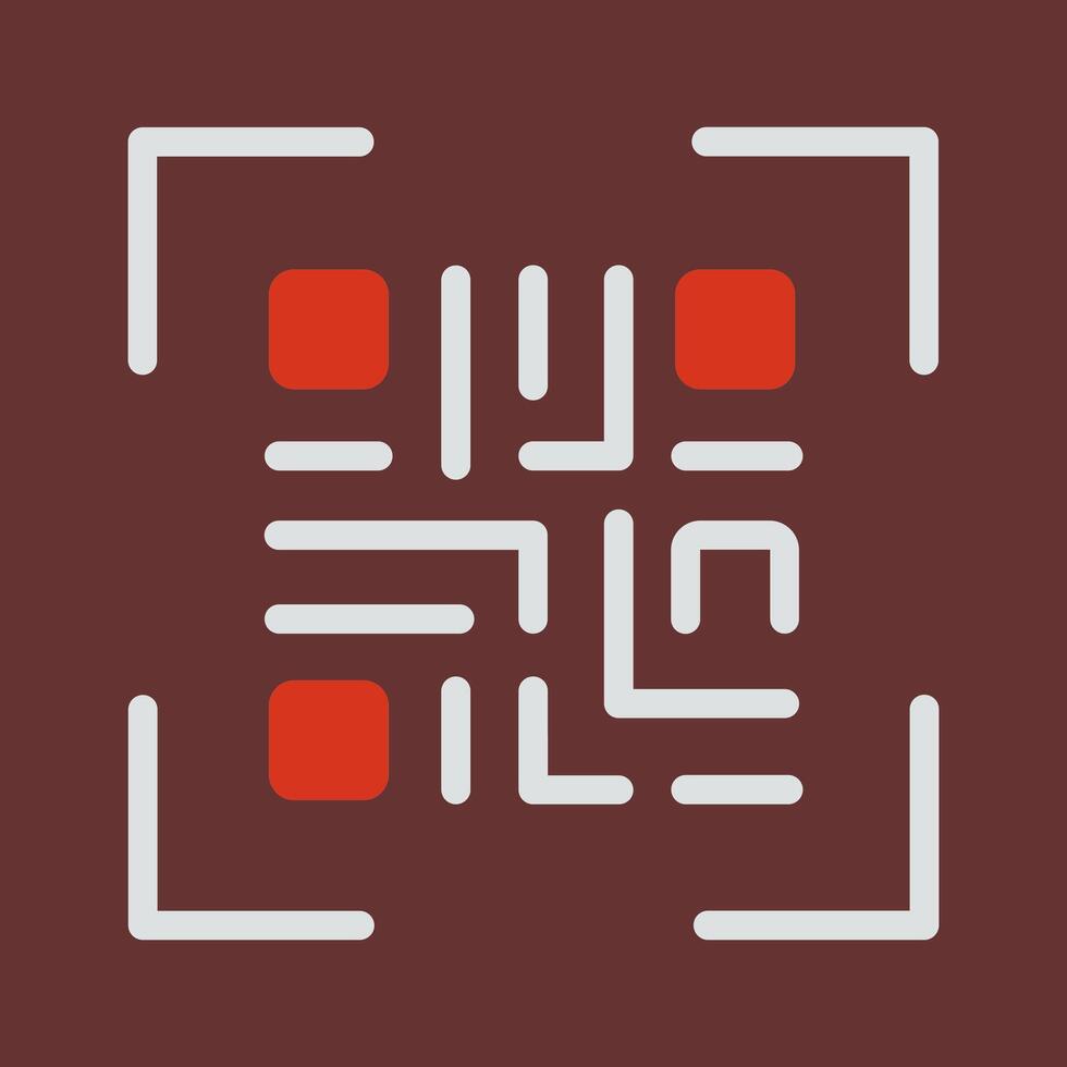QR Code Generator Icon Design vector