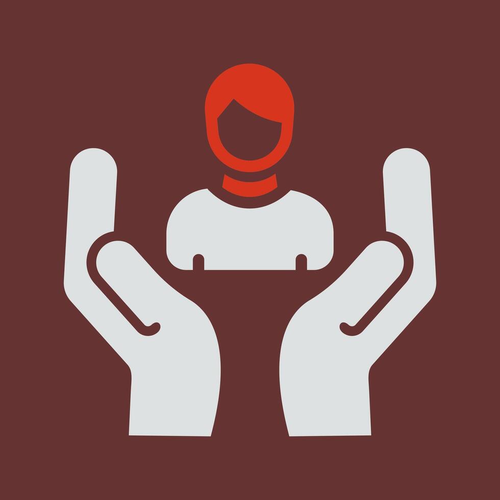 Employee Insurance Icon Design vector