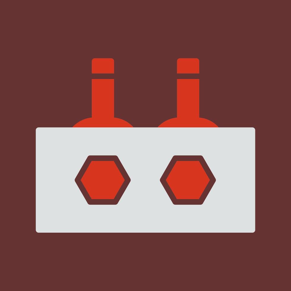 Wine Cellar Icon Design vector