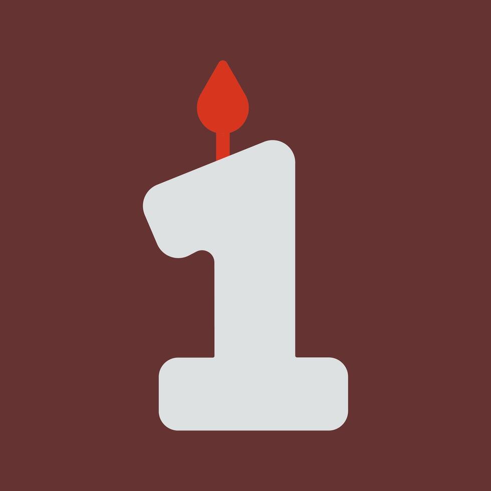 Age Number Icon Design vector
