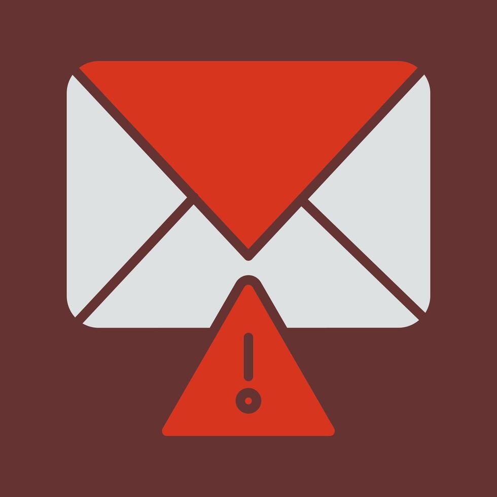 Message Alert Icon Design vector