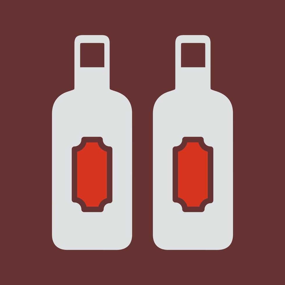 Wine Pairing Icon Design vector