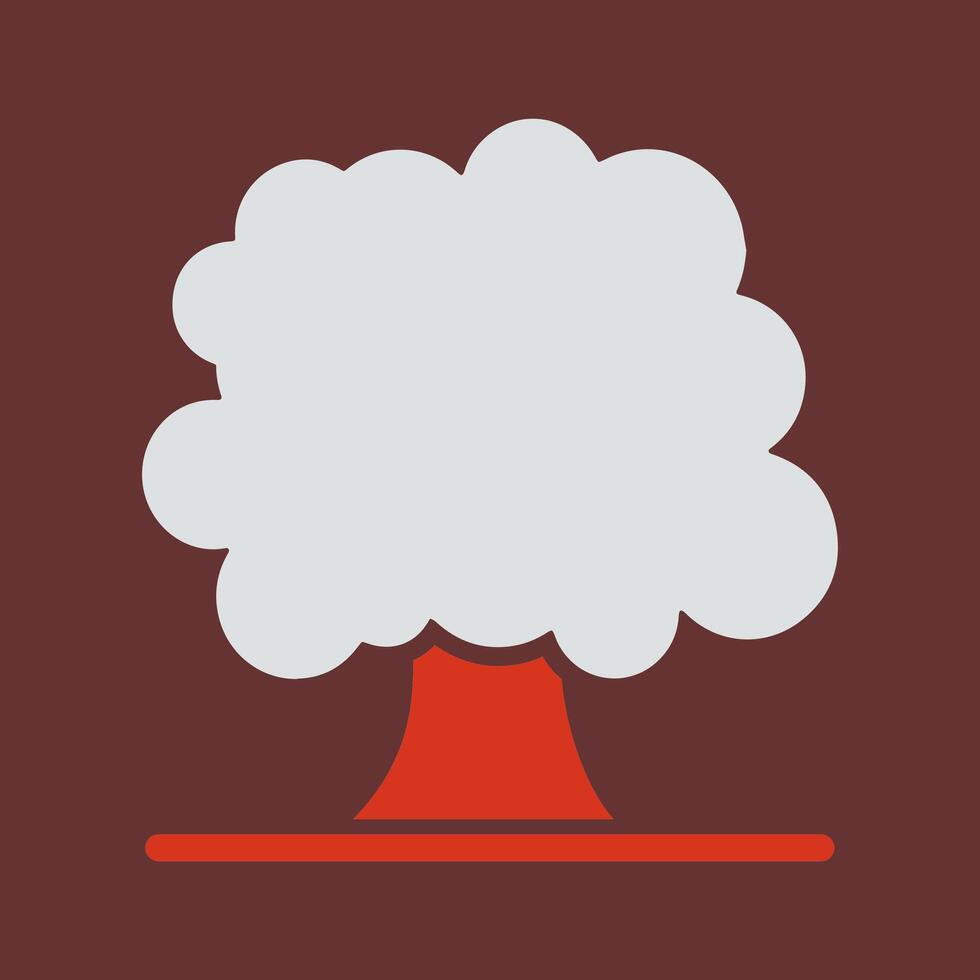 Deciduous Tree Icon Design vector