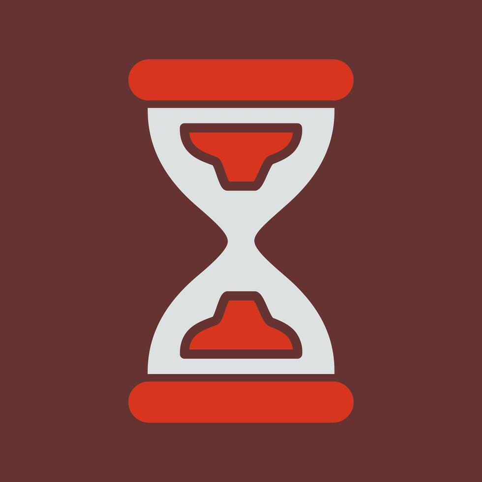 Sand Timer Icon Design vector