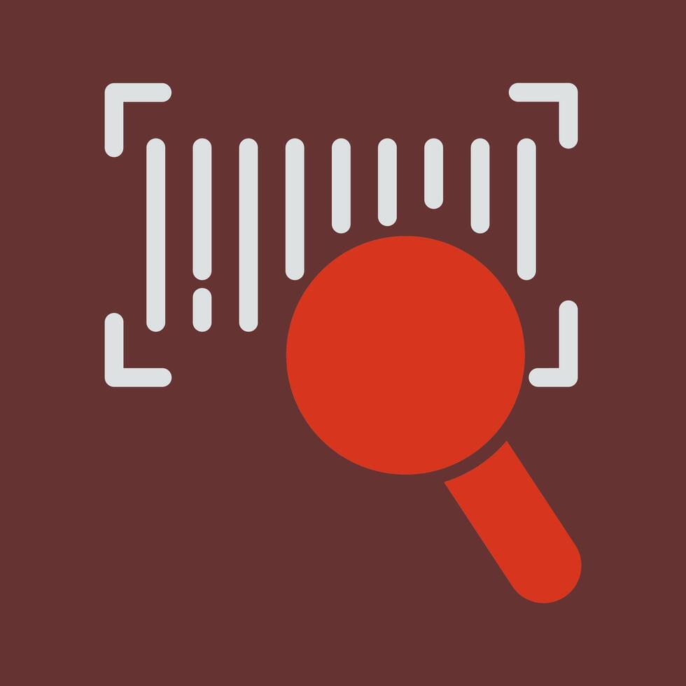Barcode Database Icon Design vector