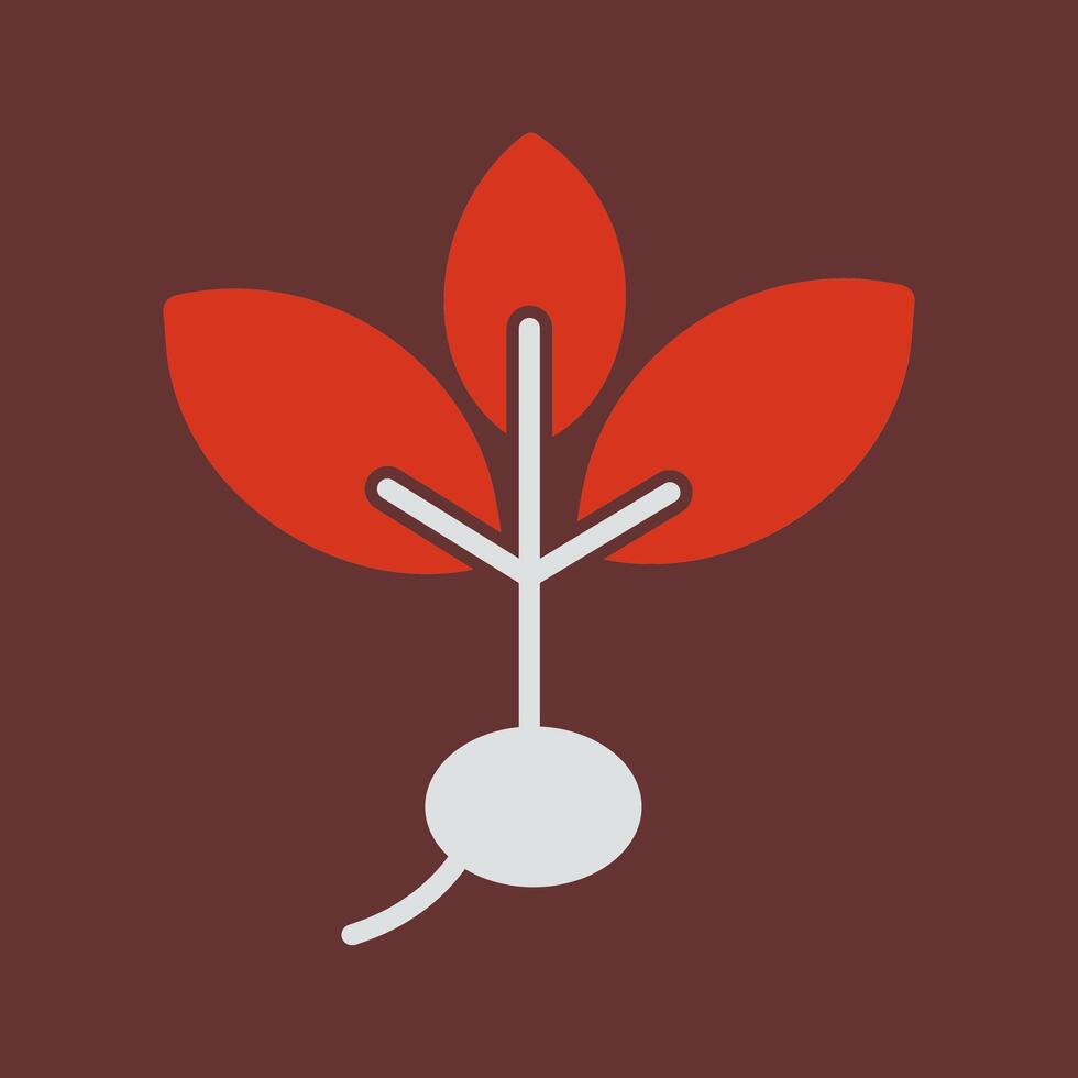 Seedling Icon Design vector