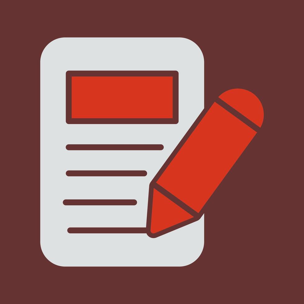 Copywriting Icon Design vector